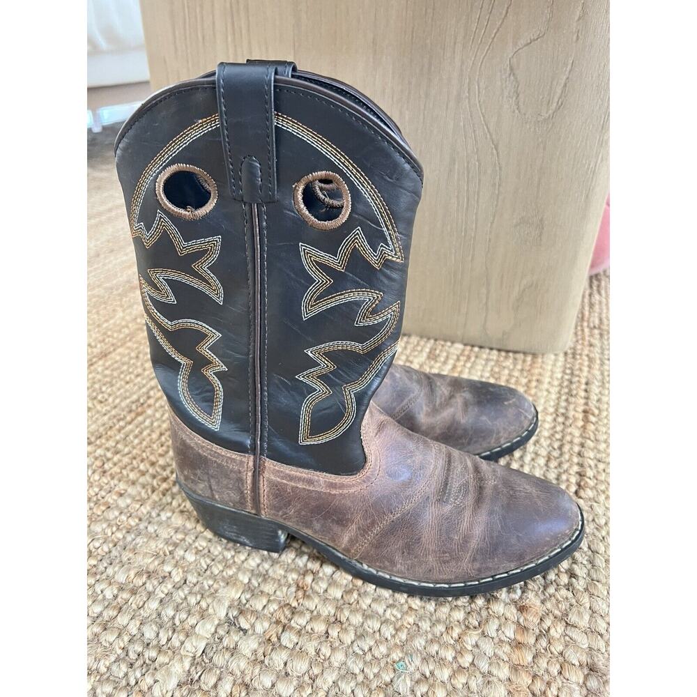 Cody James Mens Boots Size 6D Brown & Black Western Cowboy Style 41479